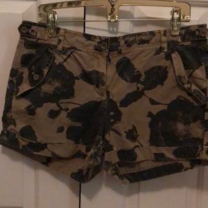 J. Crew camo shorts